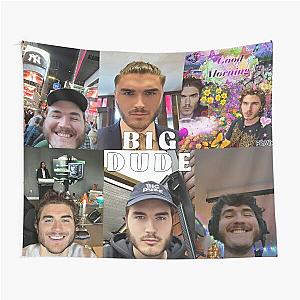 jschlatt Big dude montage  Tapestry