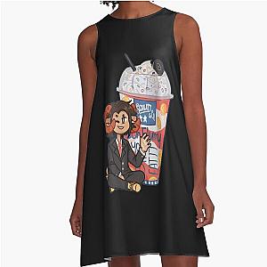 Jschlatt Merch Jschlatt Mcflurry A-Line Dress