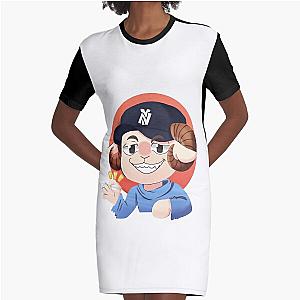 Jschlatt goatman  Graphic T-Shirt Dress