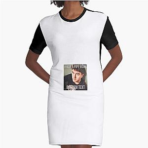 I'm afraid of Jschlatt Graphic T-Shirt Dress