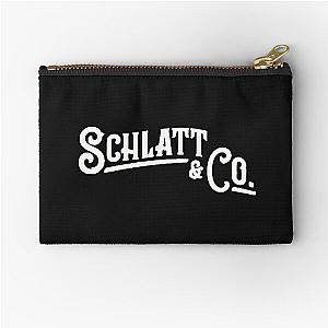 Vitntage Jschlatt Merch Jschlatt Schlatt amp amp Co Logo, Zipper Pouch