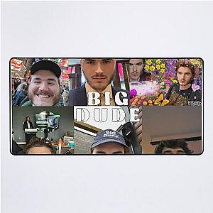 jschlatt Big dude montage  Desk Mat