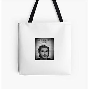 Cursed Handsome Jschlatt  All Over Print Tote Bag