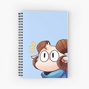 Jschlatt Ram Spiral Notebook