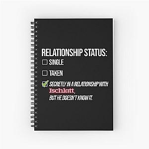 Relationship with Jschlatt Spiral Notebook