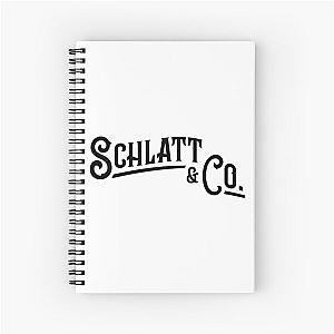 Jschlatt Merch Jschlatt Logo Spiral Notebook