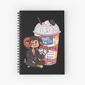 Jschlatt Merch Jschlatt Mcflurry Spiral Notebook