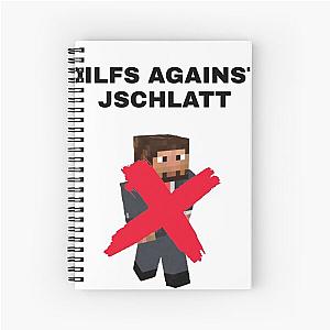 DILFs against Jschlatt Spiral Notebook