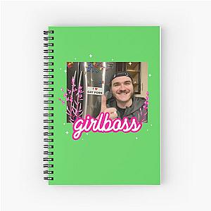 jschlatt girlboss Spiral Notebook