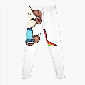 Jschlatt M Erch Jschlatt Plushie Rainbow Flag  Legging Premium Merch Store