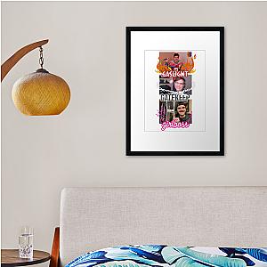 Gaslight Gatekeep Girlboss Chuckle Sandwich Framed print Premium Merch Store