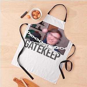 Charlie Slimecicle Gatekeep Apron Premium Merch Store