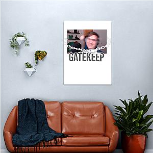 Charlie Slimecicle Gatekeep Canvas Print Premium Merch Store