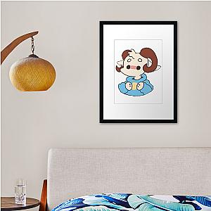 Jschlatt Flag Merch Jschlatt Plushie Rainbow Flag Framed print Premium Merch Store