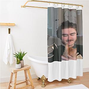 Schlatt With His Cat Shower Curtain Premium Merch Store