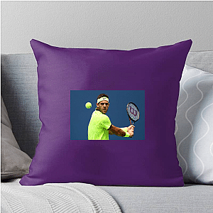 Del Potro: Heart on Court Juan Martin Del Potro Pillows Cover