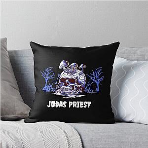 Art Judas Priest Throw Pillow