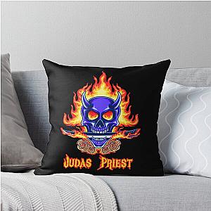 Art Judas Priest Throw Pillow