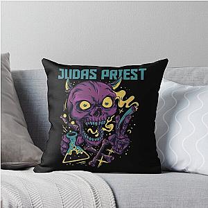 Art Judas Priest Throw Pillow