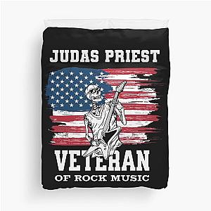 Art and Judas Priest Duvet Cover