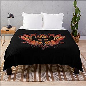 Art and Judas Priest Throw Blanket