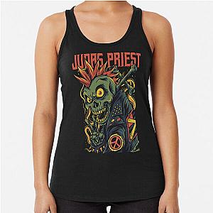 Art Judas Priest Racerback Tank Top