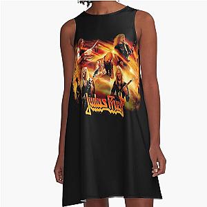 JUDAS PRIEST 
METAL CORE A-Line Dress