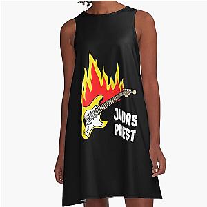 Art Judas Priest A Line Dress
