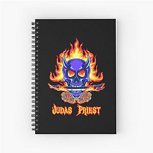 Art Judas Priest Spiral Notebook