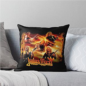 Judas Priest Metalcore Throw Pillow