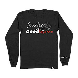 Juice Wrld Sweatshirts - Goodbye &amp; Good Riddance Long Sleeve Black NNN1908
