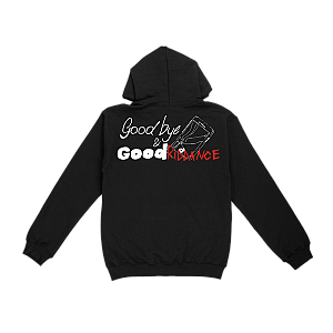 Juice Wrld Hoodies - GOODBYE &amp; GOOD RIDDANCE HOODIE Black 