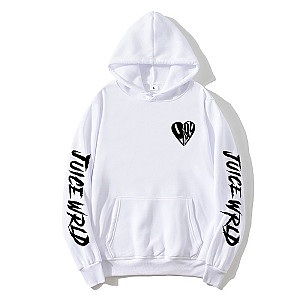 Juice Wrld Hoodies - Juice Wrld Heart Hoodie 