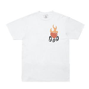 Juice Wrld T-Shirts - 999 Burning Hearts Tee 