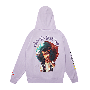 Juice Wrld Hoodies - I'd Do Anything Hoodie Purple 