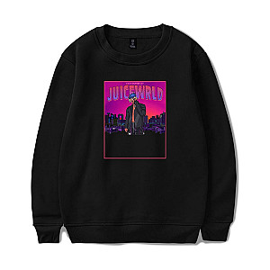 Juice Wrld Sweatshirts - Juice Wrld Oversized Hoodie Sweatshirt 