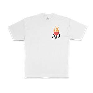 Juice Wrld T-Shirts - JUICE WRLD 999 BURNING HEARTS TEE 