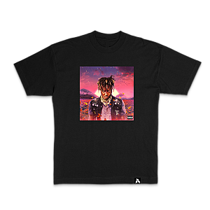 Juice Wrld T-Shirts - LEGENDS NEVER DIE ALBUM TSHIRT BLACK 