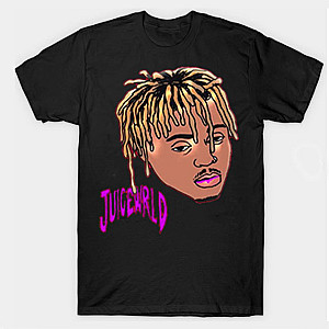 Juice Wrld T-Shirts - Bad Energy Ghost Juice Wrld T-Shirts 