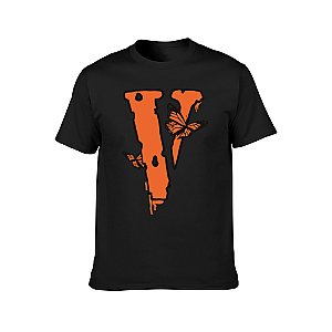 Juice Wrld T-Shirts - Juice Wrld x Vlone Butterfly T-shirt JWC1908