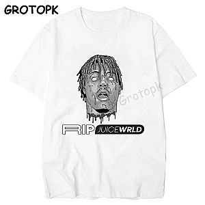 Juice Wrld T-Shirts - RIP JUICE WRLD Rest In Heaven T Shirt 