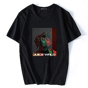 Juice Wrld T-Shirts - Juice WRLD Singer Respect Print T Shirt 