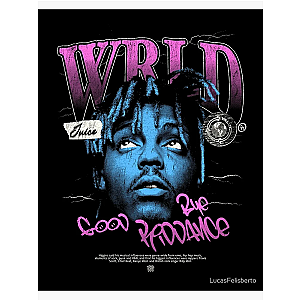 Juice WRLD Juice WRLD Halftone Poster