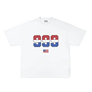 Juice Wrld T-Shirts - 999 4th TEE WHITE 