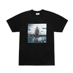 Juice Wrld T-Shirts - Fighting Demons Album Cover Tee Black 