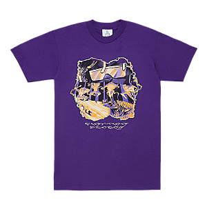 Juice Wrld T-Shirts - Attack Tee Purple 