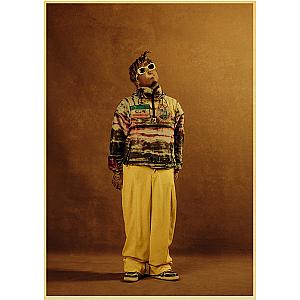 Juice Wrld Standing Retro Decorative Poster