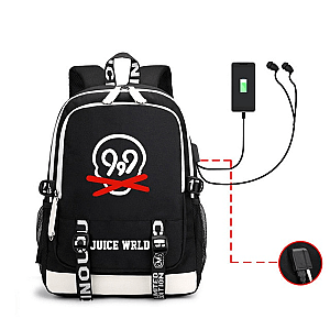 Juice Wrld Cross Death's-head 2D Printing Backpack