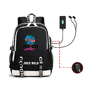 Juice Wrld Earth 2D Printing Backpack