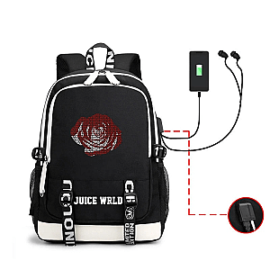 Juice Wrld Rose 2D Printing Backpack